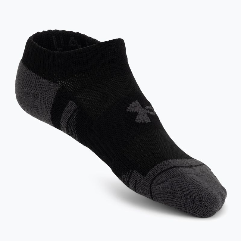 Șosete Under Armour Perf Tech NS 3 pack mod gray/white/jet gray 2