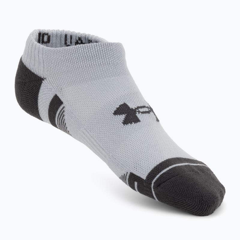 Șosete Under Armour Perf Tech NS 3 pack mod gray/white/jet gray 3