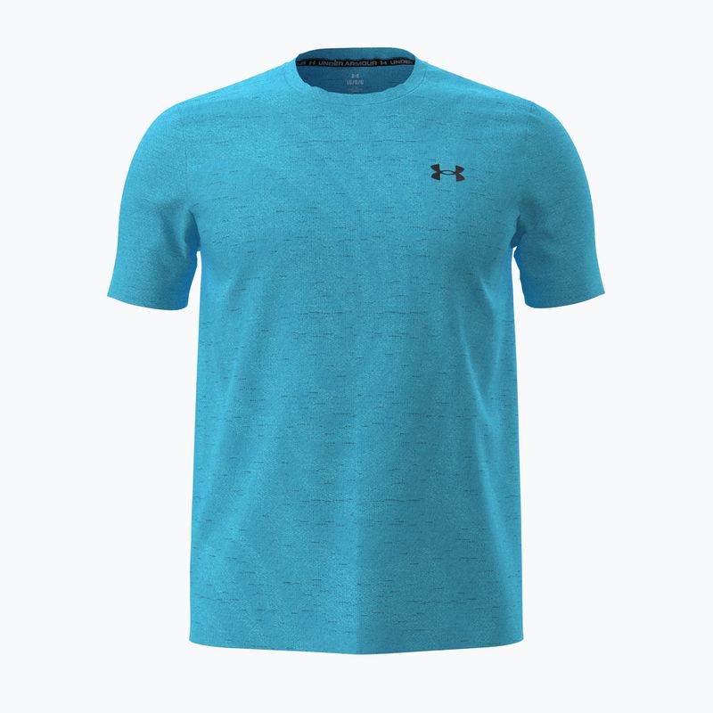 Tricou de antrenament bărbați Under Armour Vanish Seamless Novelty SS fresco blue/ultimate black
