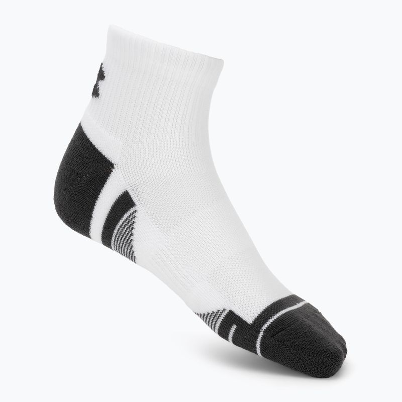 Șosete Under Armour Perf Tech Qtr 3 pack mod gray/white/jet gray 2