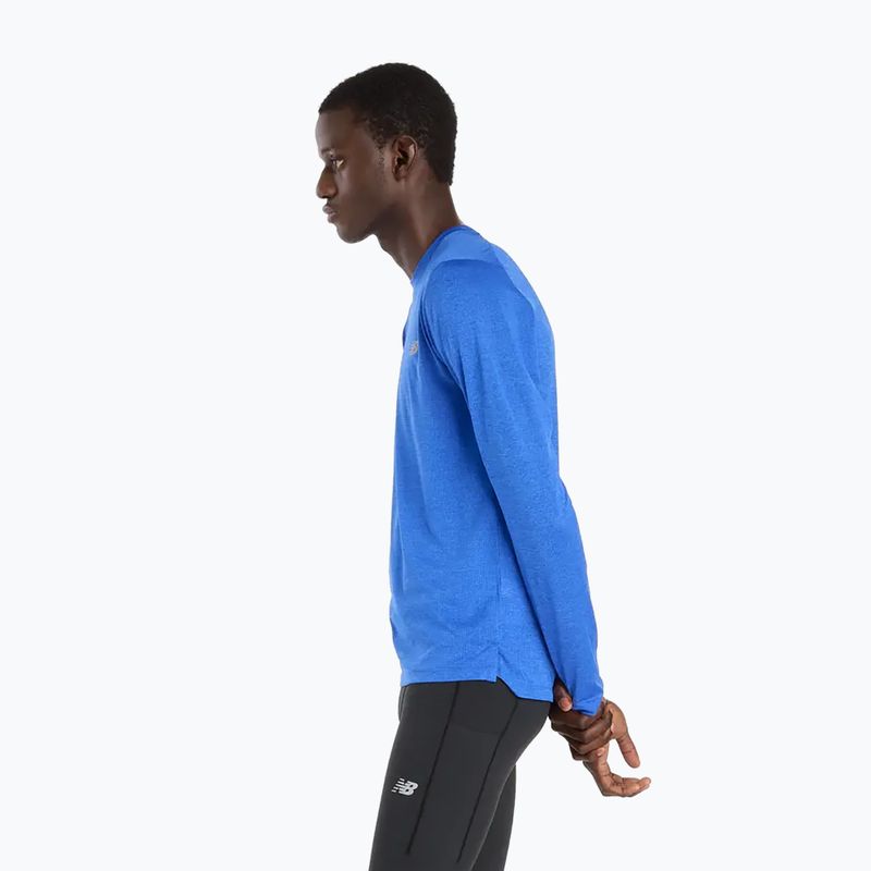 Longsleeve pentru bărbați New Balance Athletics blue gemstone 4