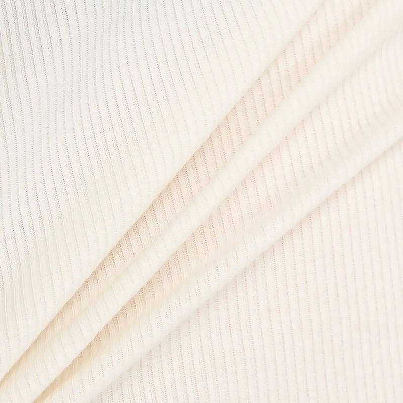 Bluză cu mânecă lungă pentru femei New Balance Micro-Rib albă 6