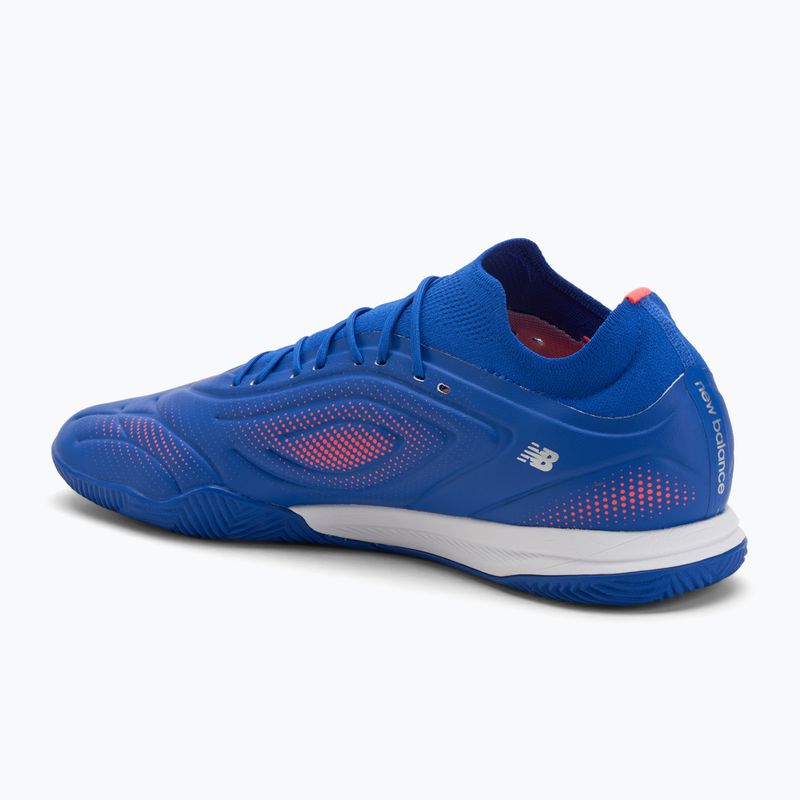 Ghete de fotbal New Balance Tekela Team Low V5 IN albastre 3