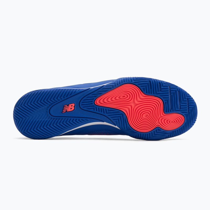Ghete de fotbal New Balance Tekela Team Low V5 IN albastre 4