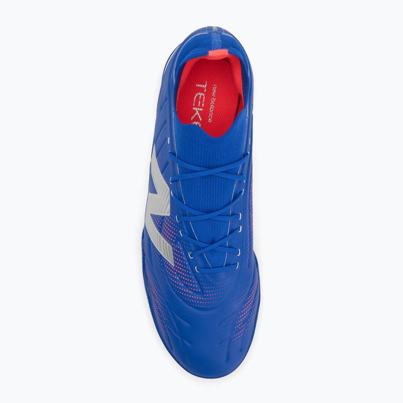 Ghete de fotbal New Balance Tekela Team Low V5 IN albastre 5