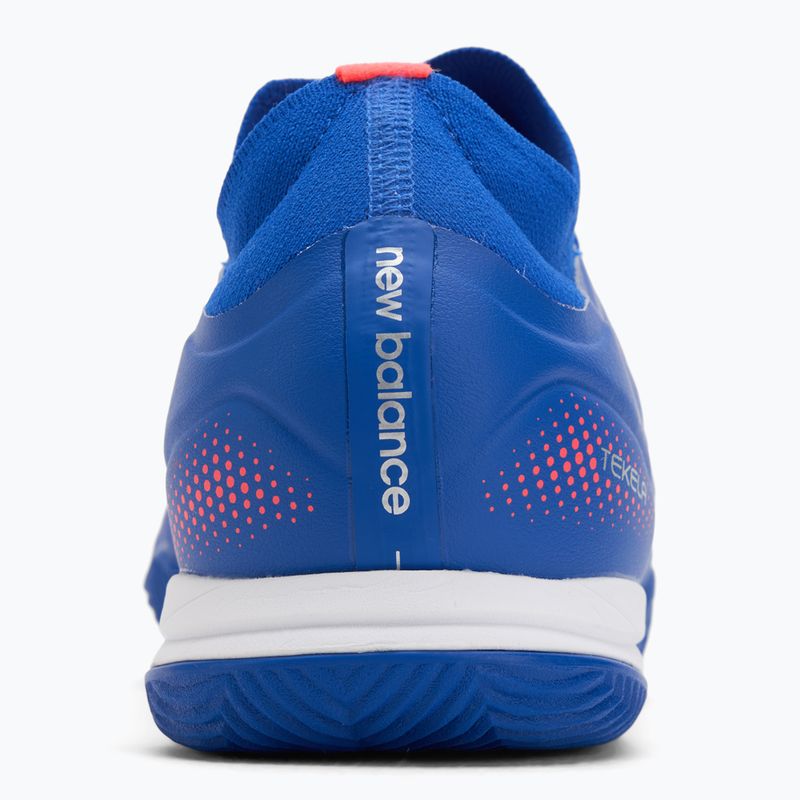 Ghete de fotbal New Balance Tekela Team Low V5 IN albastre 6