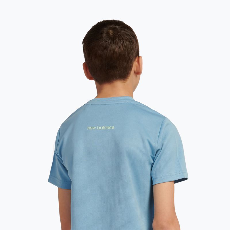 Tricou pentru copii New Balance Athletic Tee still water 5
