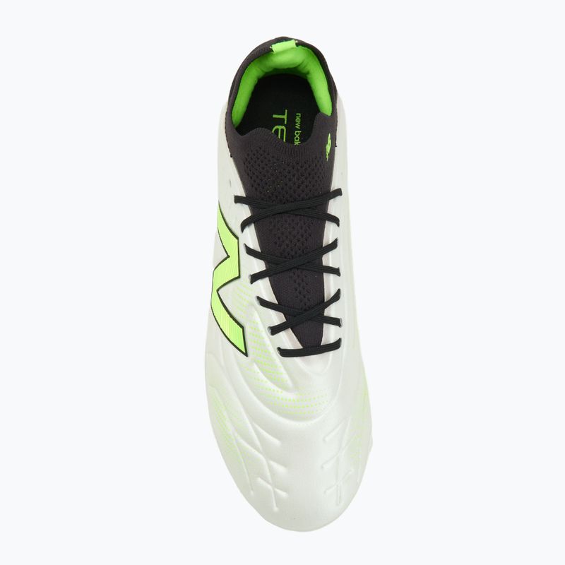Ghete de fotbal New Balance Tekela Pro Low V5 FG alb 5