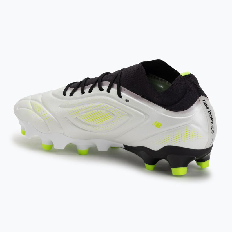 Ghete de fotbal New Balance Tekela Team Low V5 FG albe 3