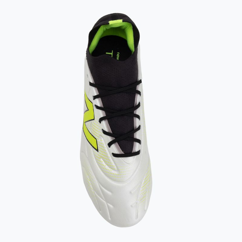 Ghete de fotbal New Balance Tekela Team Low V5 FG albe 5