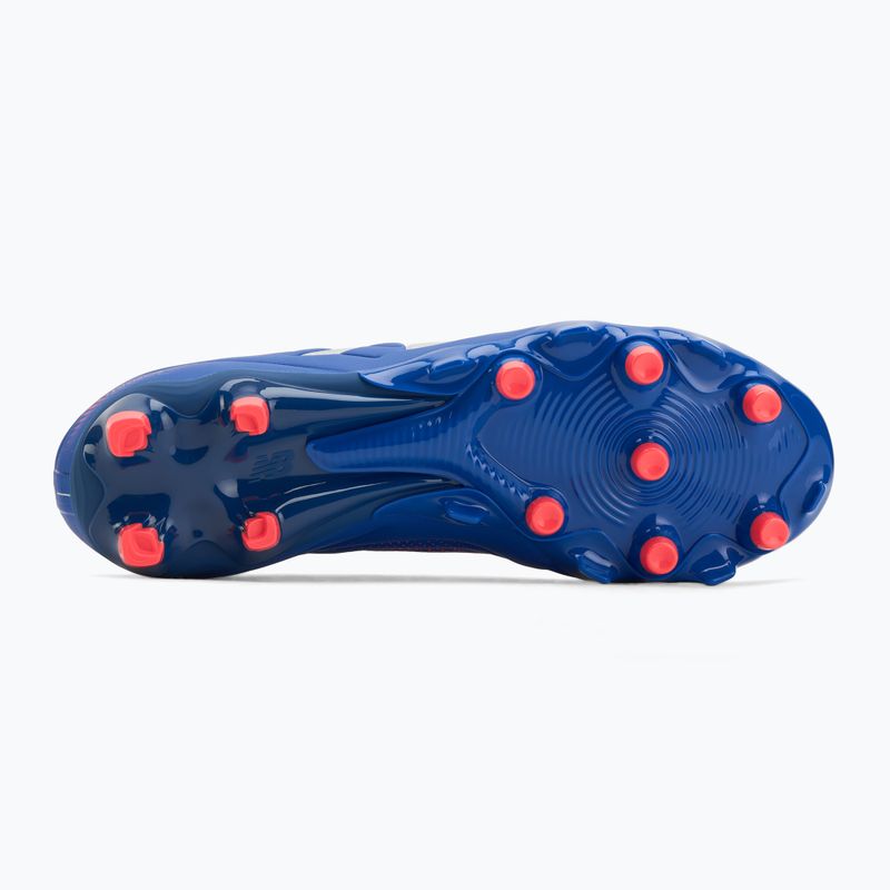 Ghete de fotbal New Balance Tekela Team Low V5 FG albastre 4