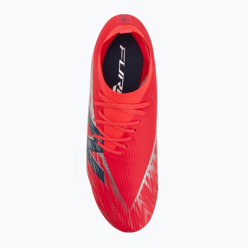 Ghete de fotbal New Balance Furon Team V8 FG roșii 5