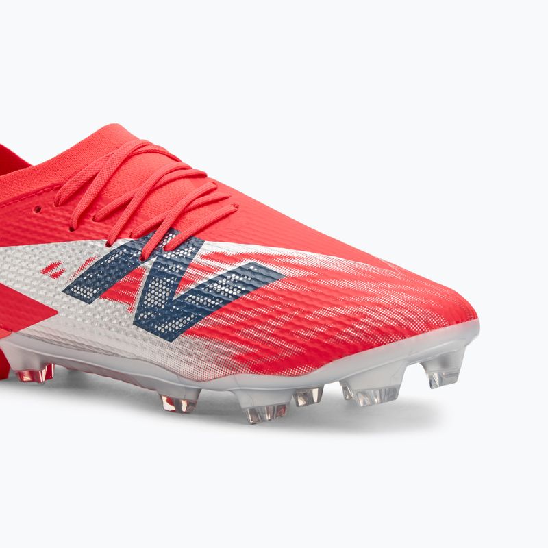 Ghete de fotbal New Balance Furon Team V8 FG roșii 7