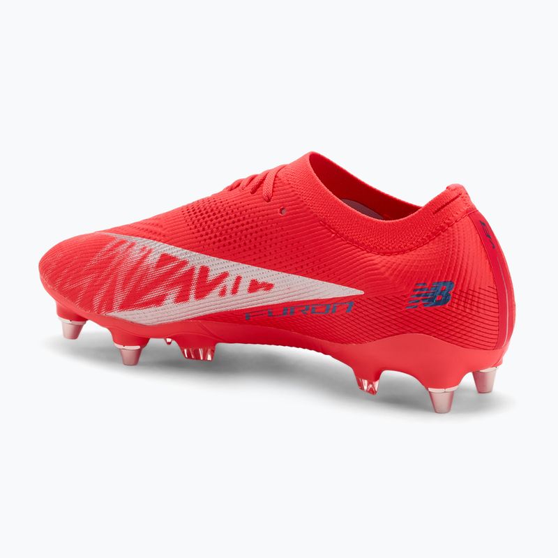 Ghete de fotbal New Balance Furon Elite V8 SG red 3