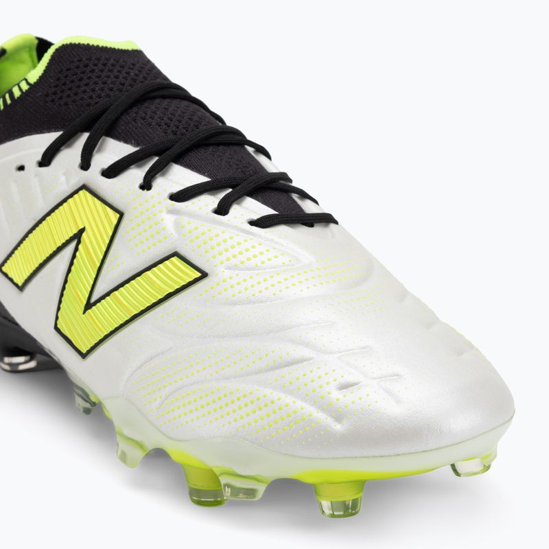 Ghete de fotbal New Balance Tekela Elite Low V5 FG alb 7