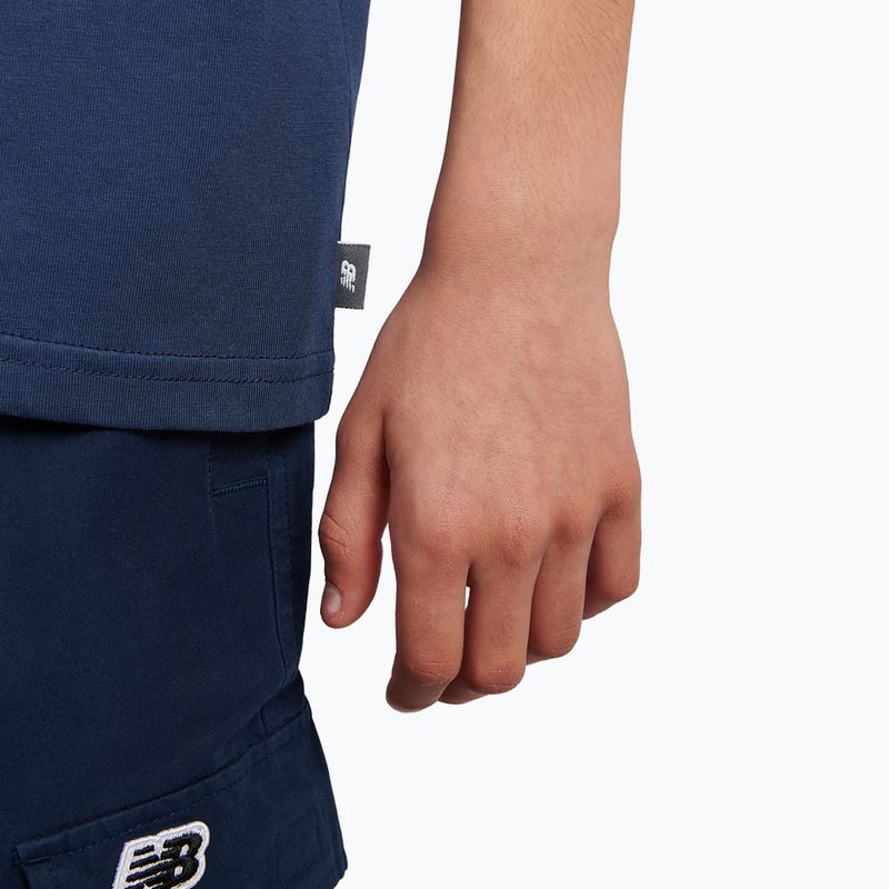 Tricou pentru copii New Balance Authentic Brand Players Graphic Tee nb navy 6