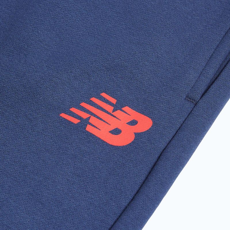 Pantaloni pentru copii New Balance BB Graphic NB Jogger nb navy 3