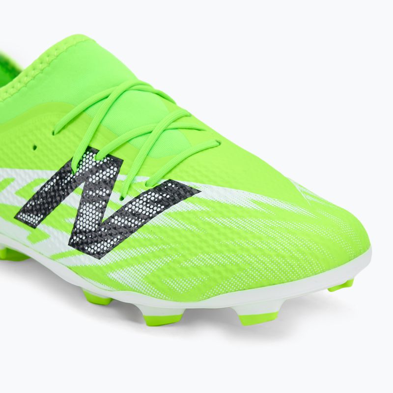 Ghete de fotbal pentru copii New Balance Furon Team V8 Jr FG verde 7
