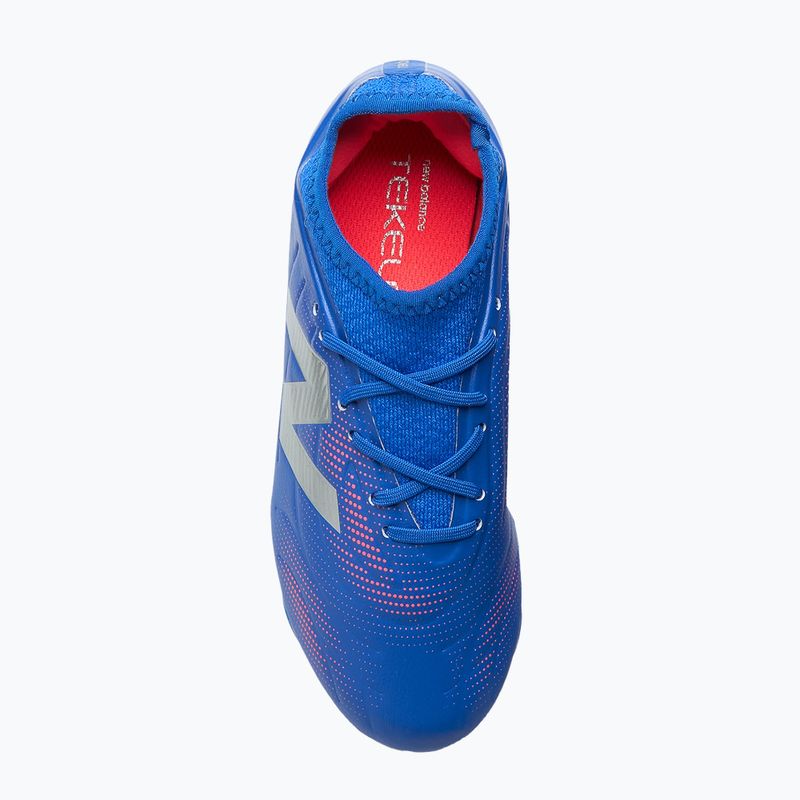 Ghete de fotbal pentru copii New Balance Tekela Team Low JR FG albastru 13