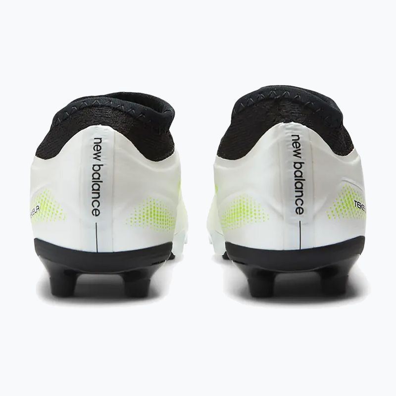 Ghete de fotbal pentru copii New Balance Tekela Team Low JR FG albe 4