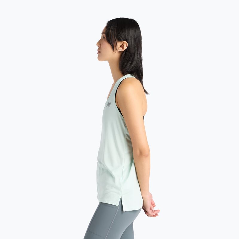 Tricou de alergare pentru femei New Balance Sport Essentials Tank cosmic jade 3