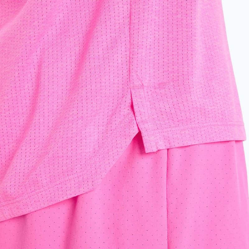 Tricou pentru bărbați New Balance Athletics Run pink heat heather 6