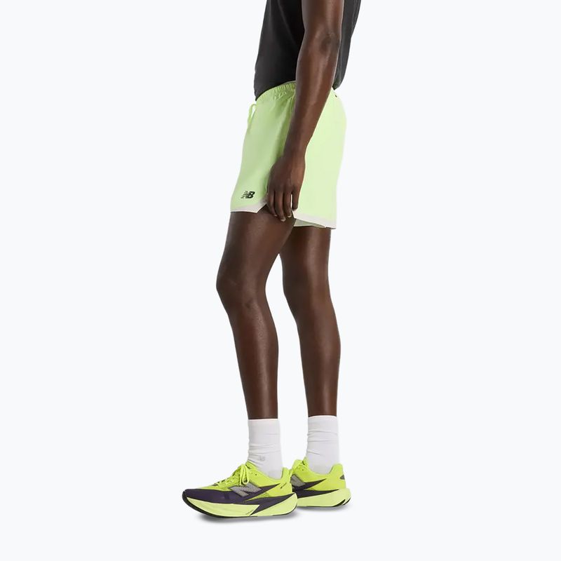 Pantaloni scurți de alergare pentru bărbați New Balance Run Essentials 5" afterglow 4