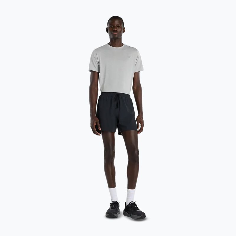 Pantaloni scurți de alergare pentru bărbați New Balance Run Essentials 5" black 2