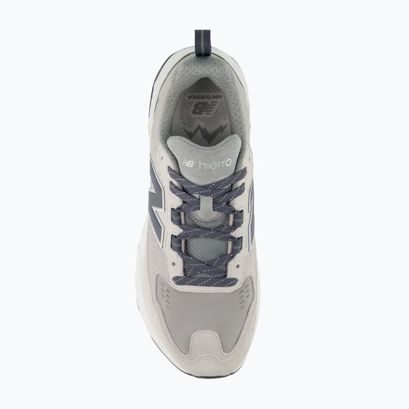 Încălțăminte de alergare pentru bărbați New Balance Hierro Trek V9 grey matter/graphite 5