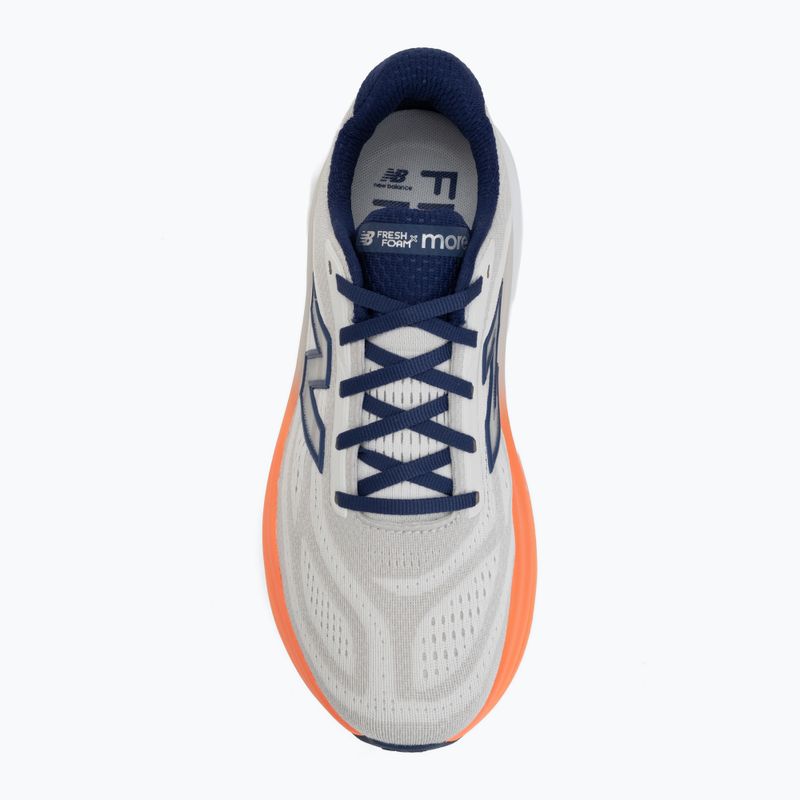Încălțăminte de alergare pentru bărbați  New Balance Fresh Foam More V6 reflection/blue oyster/tangerine heat 5