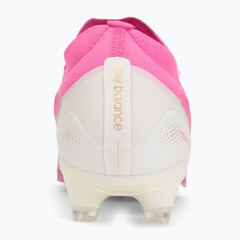 Ghete de fotbal New Balance Tekela Elite Low V5 FG pink heat/metallic gold/pink satin 6