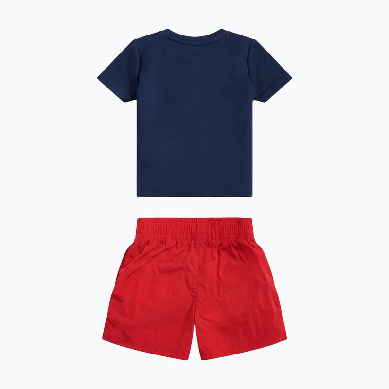 Set pentru copii New Balance Contrast Athletic Tee & Nylon Short nb navy 2