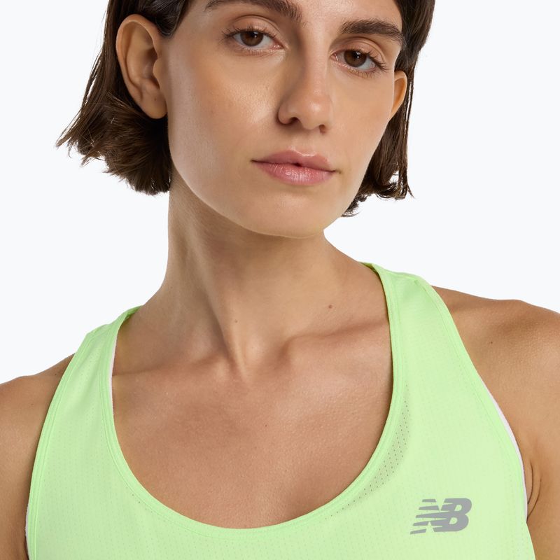 Tricou pentru femei New Balance Athletics Tank afterglow heather 5