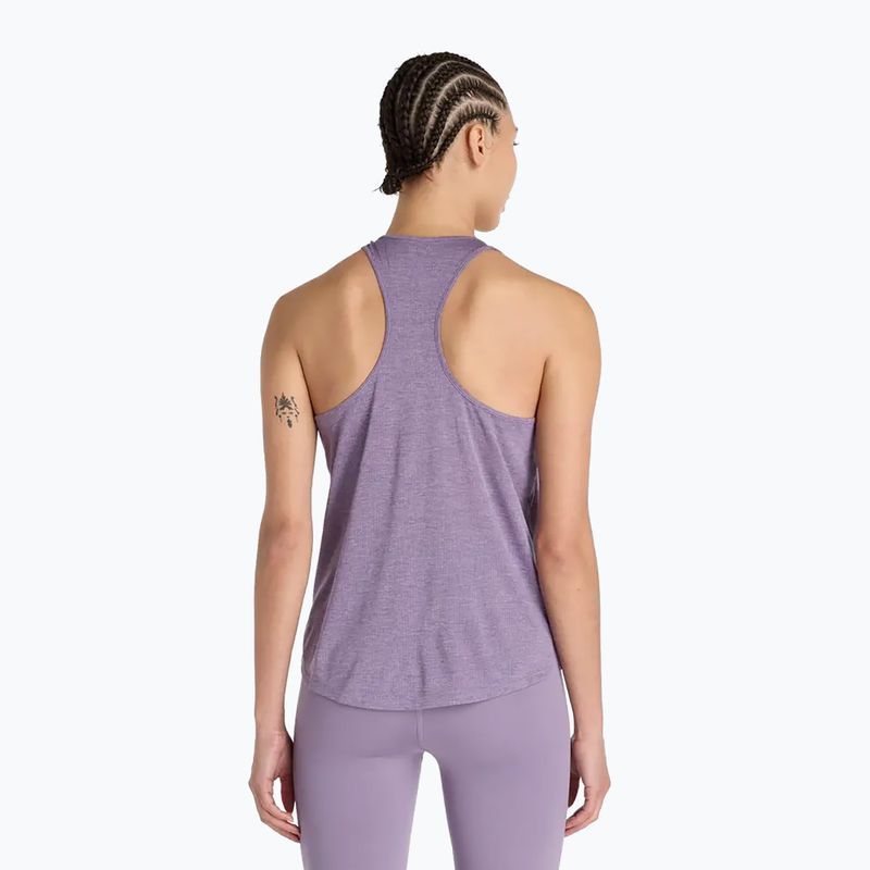 Tricou pentru femei New Balance Athletics Tank candied violet heather 2
