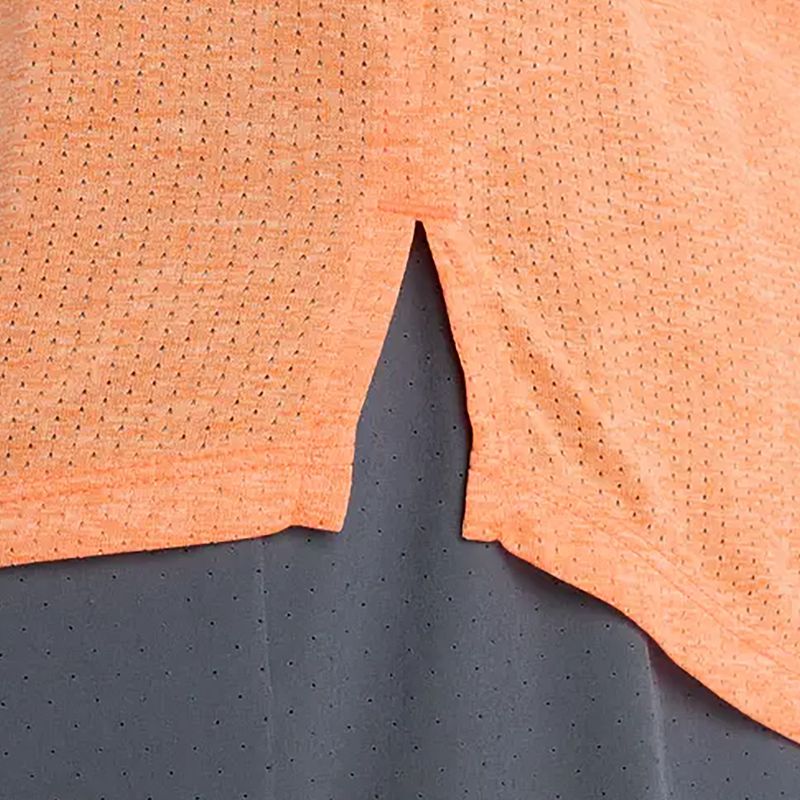 Tricou damă New Balance Athletics tangerine heat 5