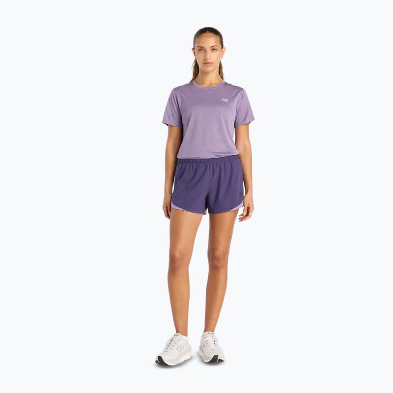 Tricou pentru femei New Balance Athletics candied violet heather 2
