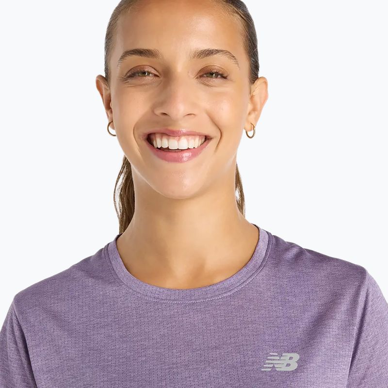 Tricou pentru femei New Balance Athletics candied violet heather 5