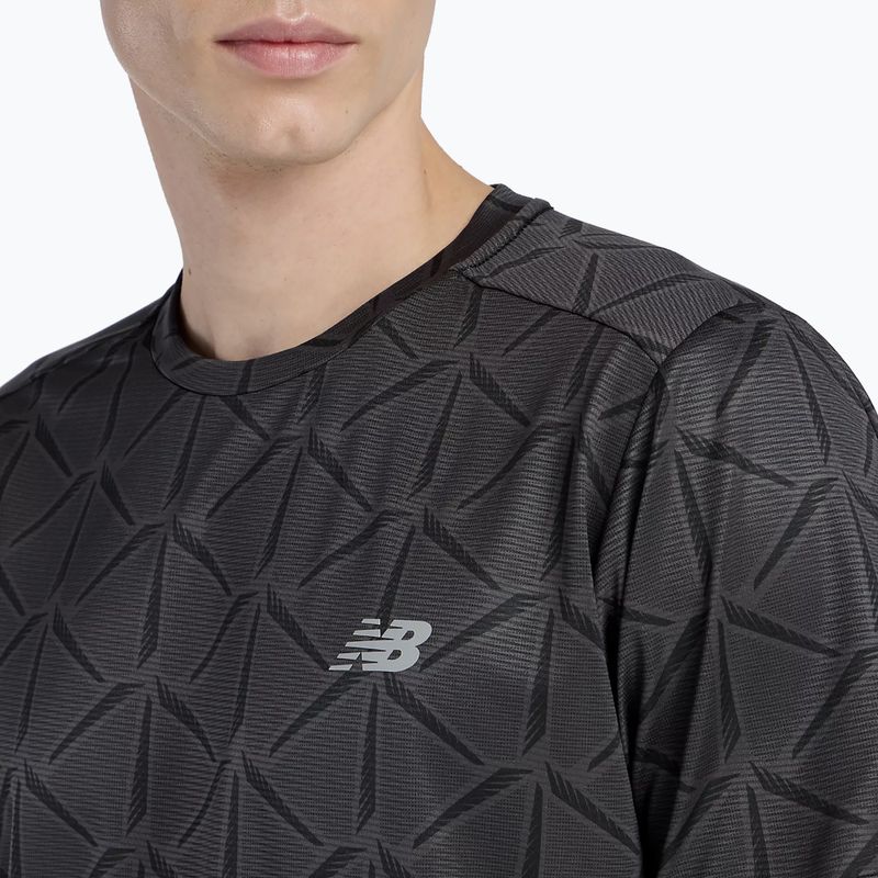 Tricou pentru bărbați New Balance Essentials Printed T black 4