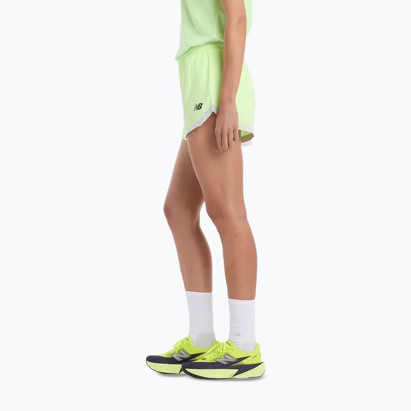 Pantaloni scurți de alergare pentru femei New Balance Run Essentials 3" afterglow 4
