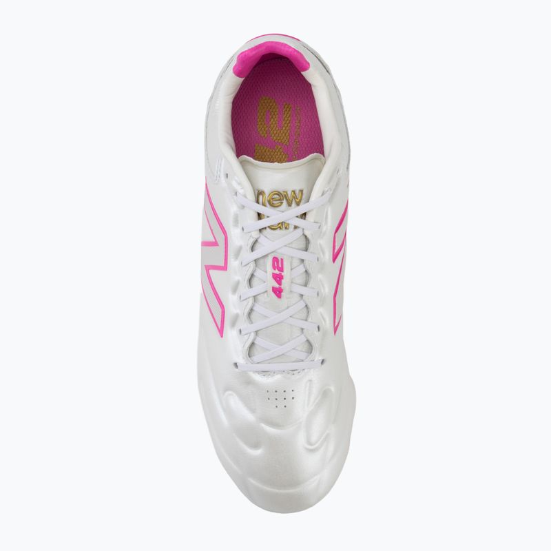 Ghete de fotbal New Balance Elite V3 FG sea salt/pink heat 5