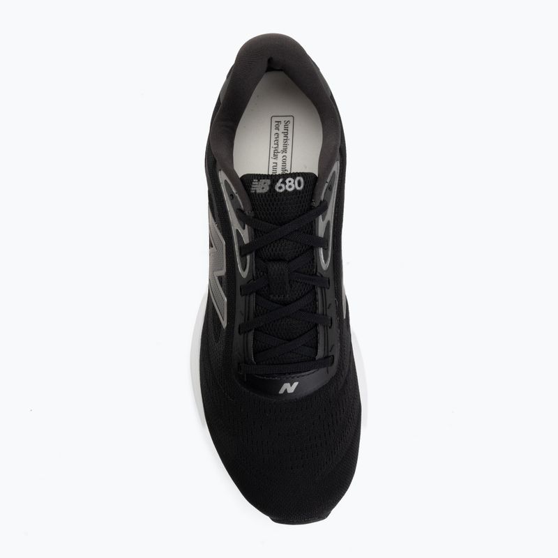 Încălțăminte de alergare pentru bărbați  New Balance Fresh Foam 680's V9 black/faded black 5