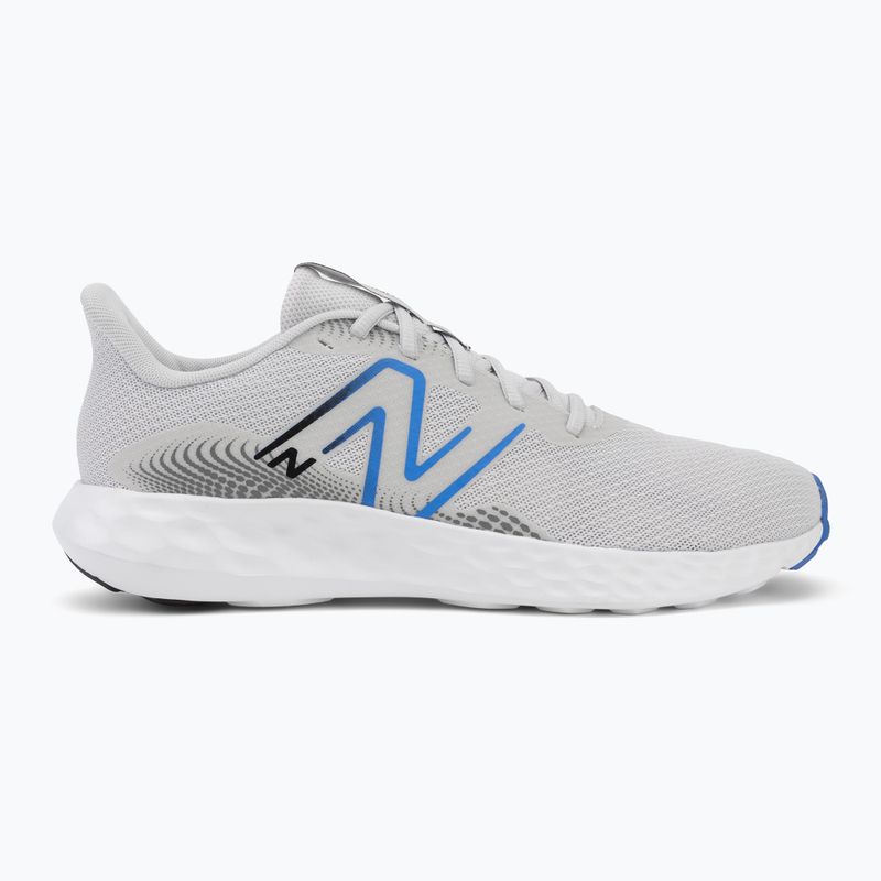 Încălțăminte de alergare pentru bărbați New Balance Fresh Foam 411's V3 grey matter/blue bird/black 2