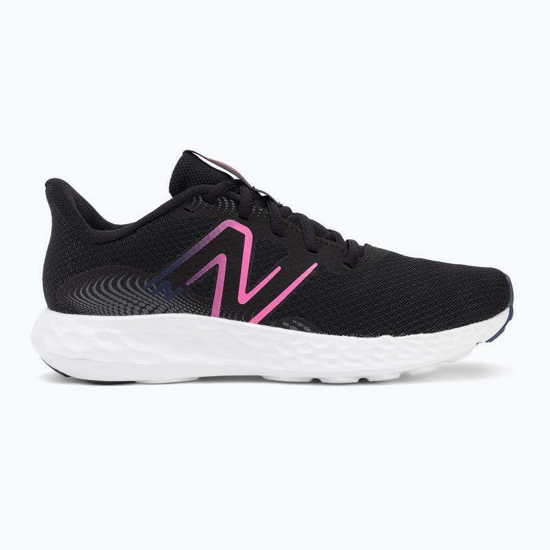 Încălțăminte de alergare pentru femei New Balance Fresh Foam 411's V3 black/real pink/blue oyster 2
