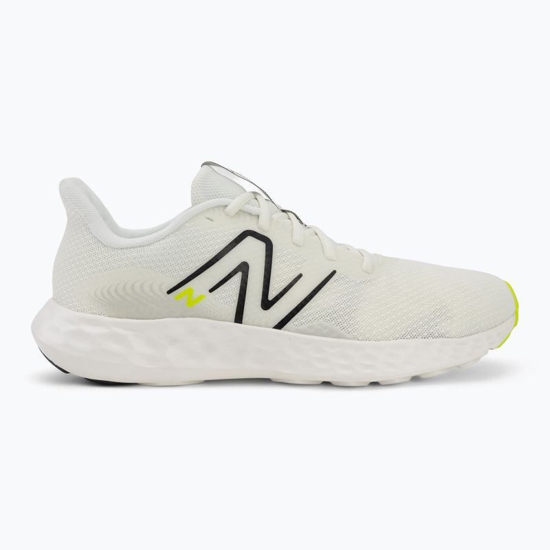 Încălțăminte de alergare pentru bărbați  New Balance Fresh Foam 411's V3 sea salt/alkaline green/black 2