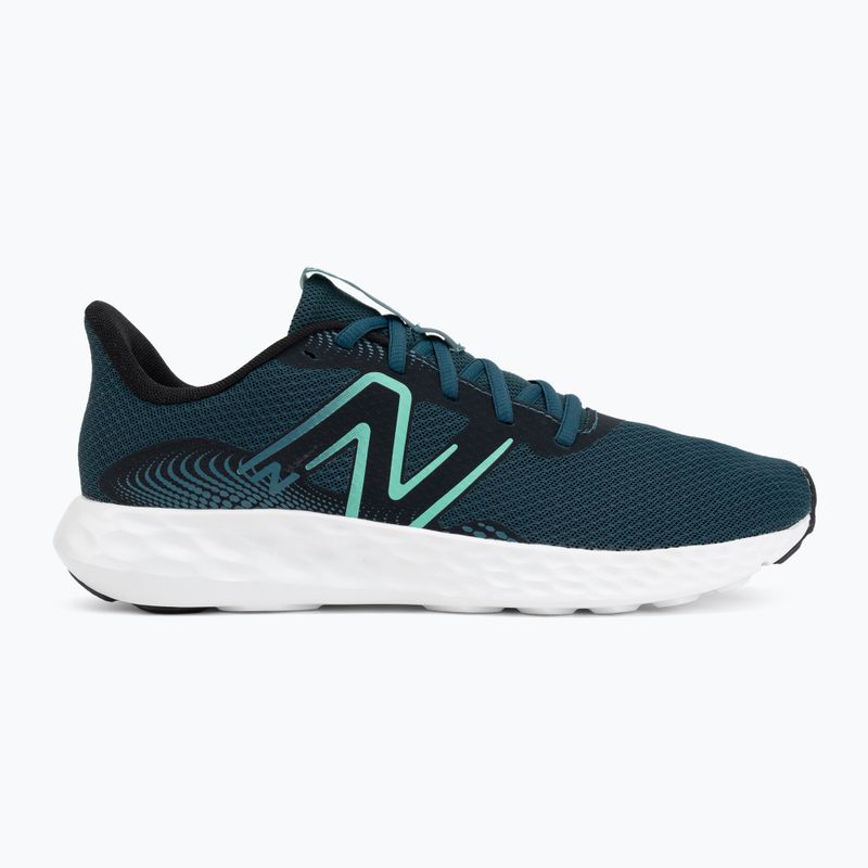 Încălțăminte de alergare pentru bărbați New Balance Fresh Foam 411's V3 salt water/deep end/medusa green 2