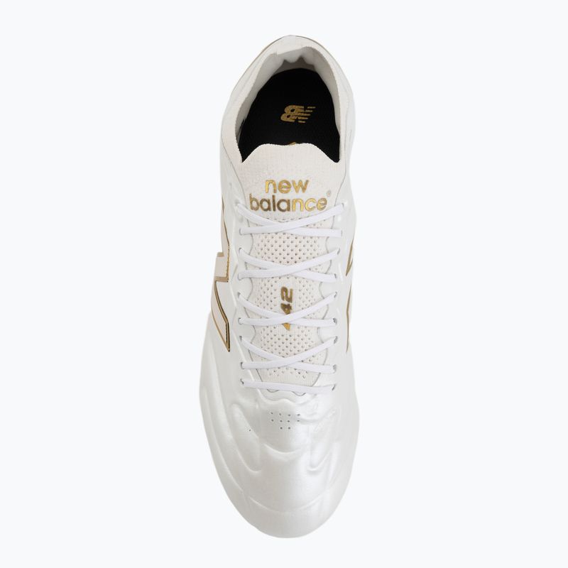 Ghete de fotbal New Balance Elite V3 FG sea salt multi/gold metallic 5