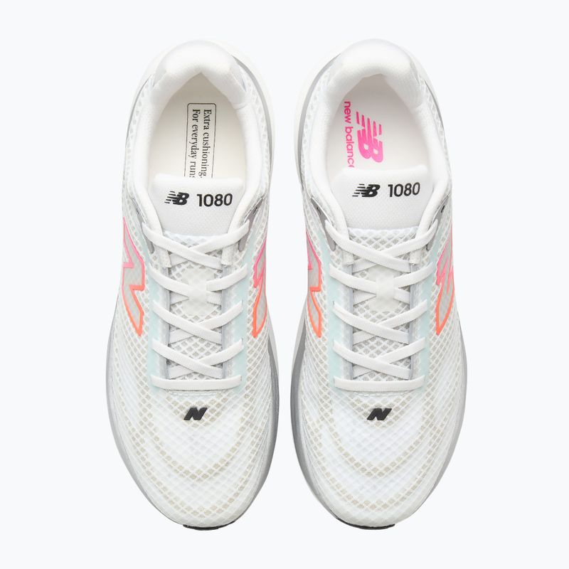 Încălțăminte de alergare pentru bărbați New Balance 1080'S V15 103 white/pink heat/tangerine heat 3