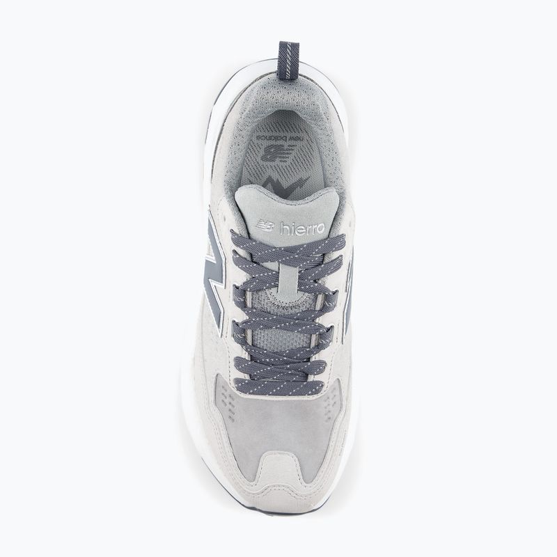 Încălțăminte de alergare pentru femei New Balance Hierro Trek Nubuck Vamp V9 grey matter/graphite 4