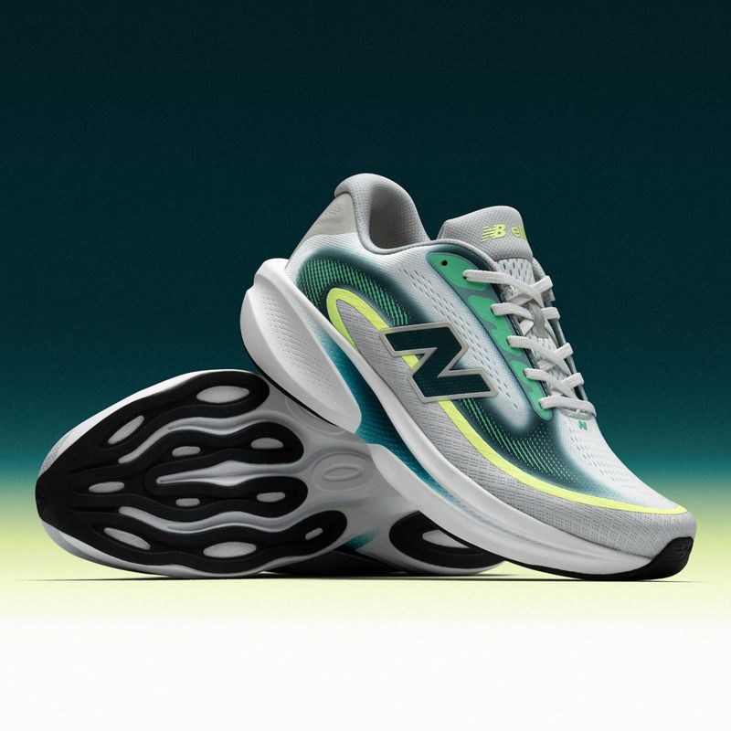 Încălțăminte de alergare pentru femei New Balance Aura Summer V1 deep end/medusa green/afterglow 9