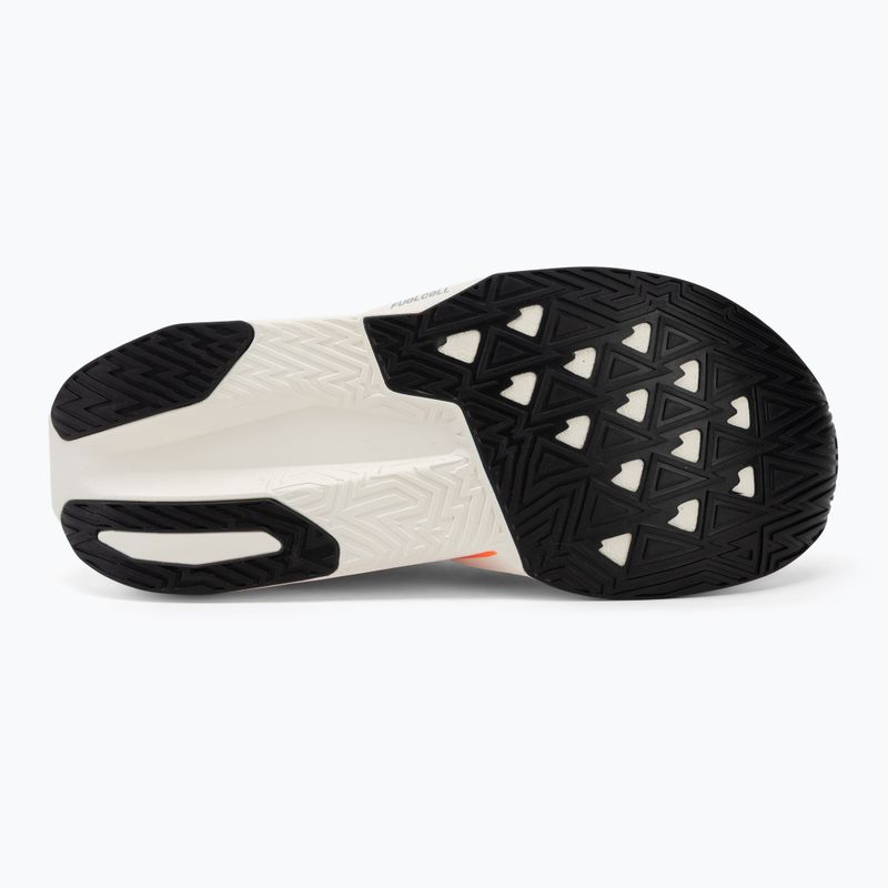 Încălțăminte de alergare pentru femei New Balance FuelCell Rebel V5 tangerine heat/silver metallic 4